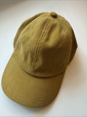 Universal Thread Corduroy Baseball Cap in Mustard
